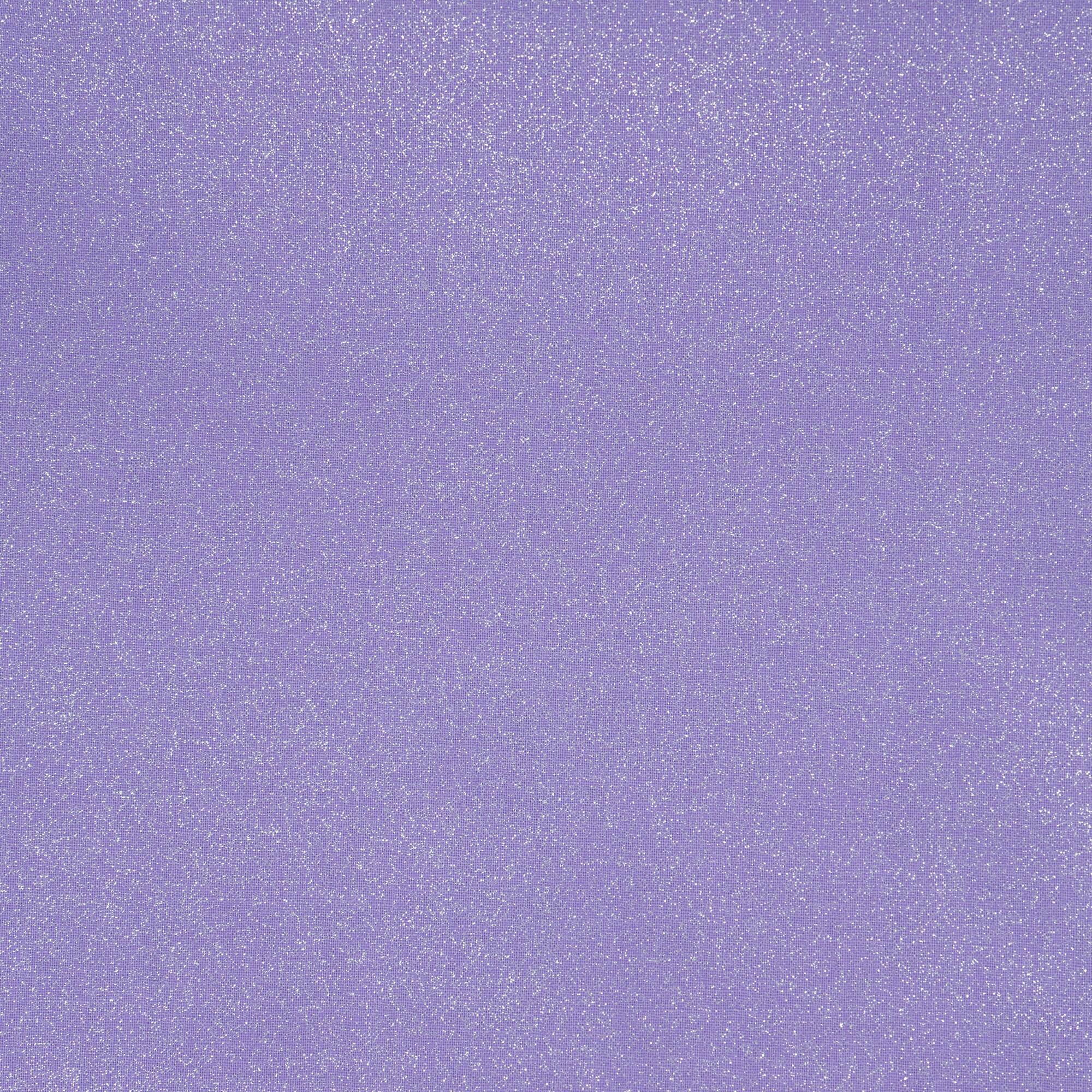 SINGER Glitter Lilac Cotton Fabric